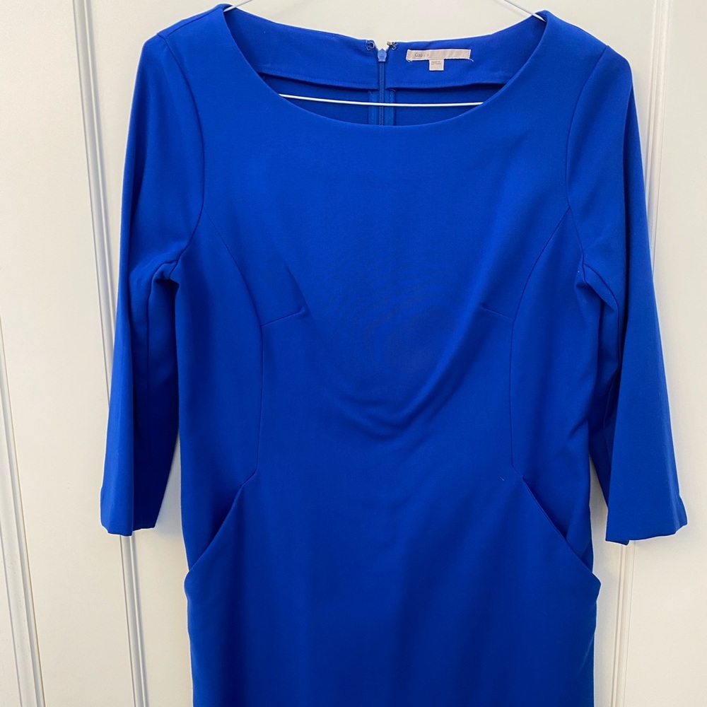 Royal blue sheath dress Sz8